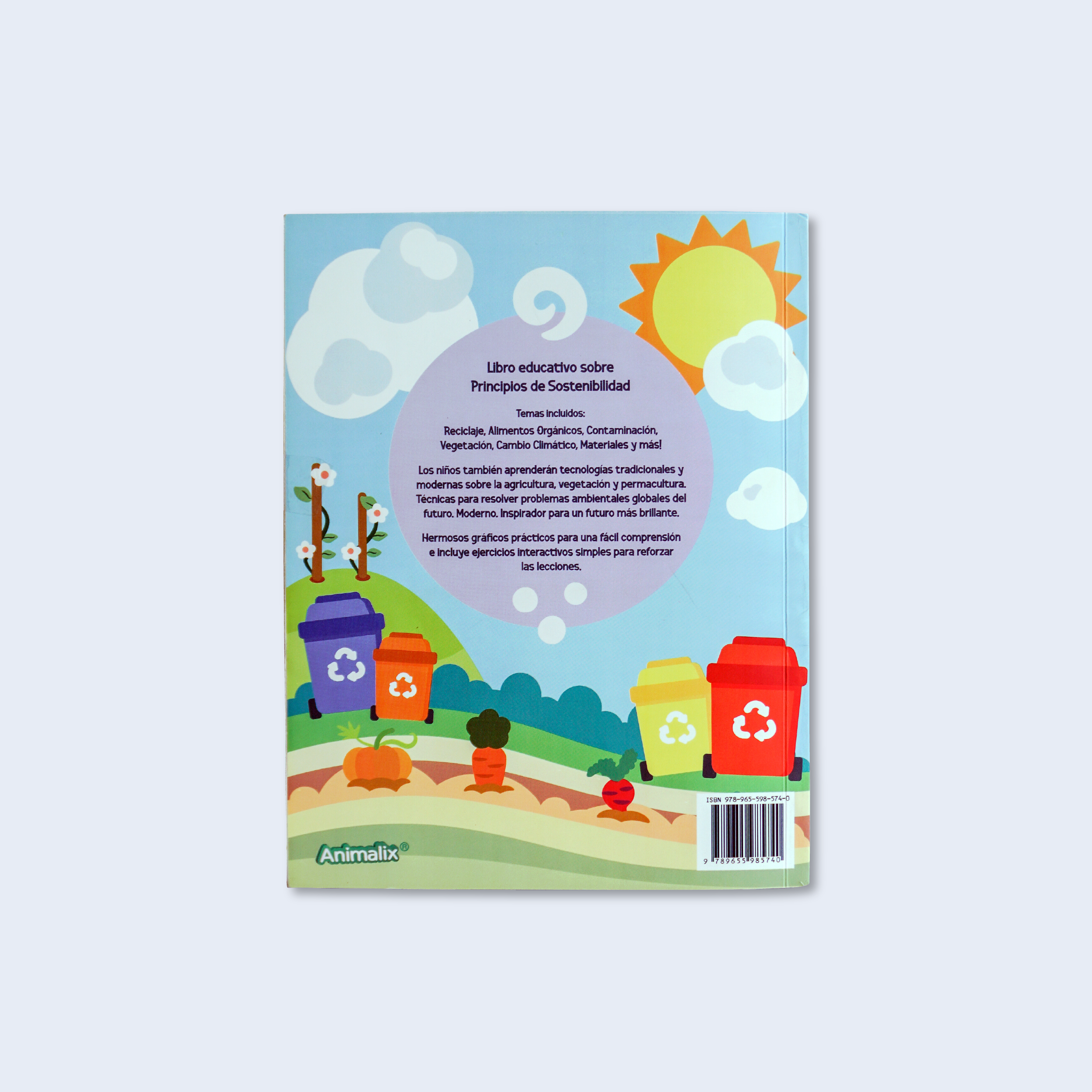 Libro Animalix - Guía para niños a la sostenibilidad