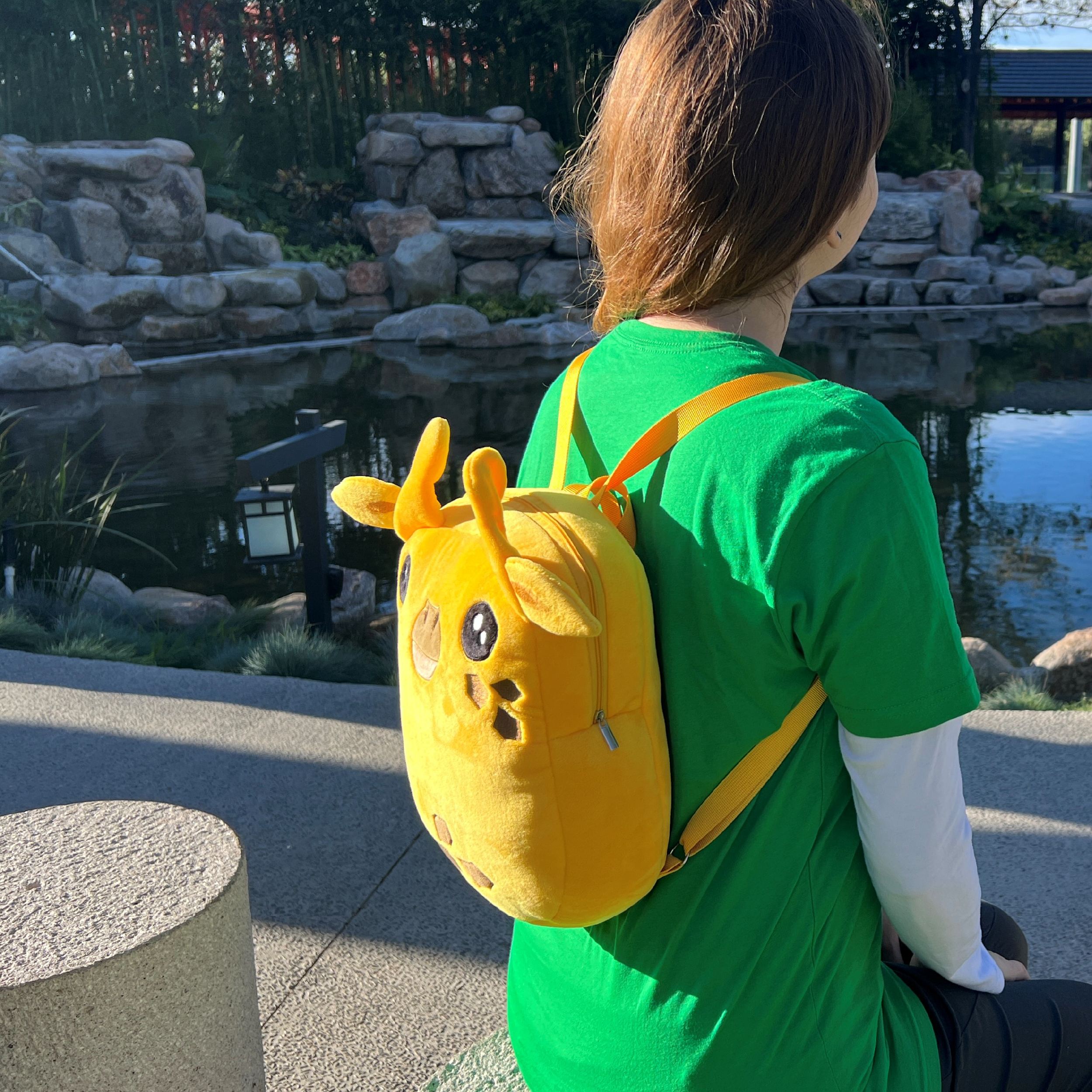 Cojín Mochila de peluche Giffi