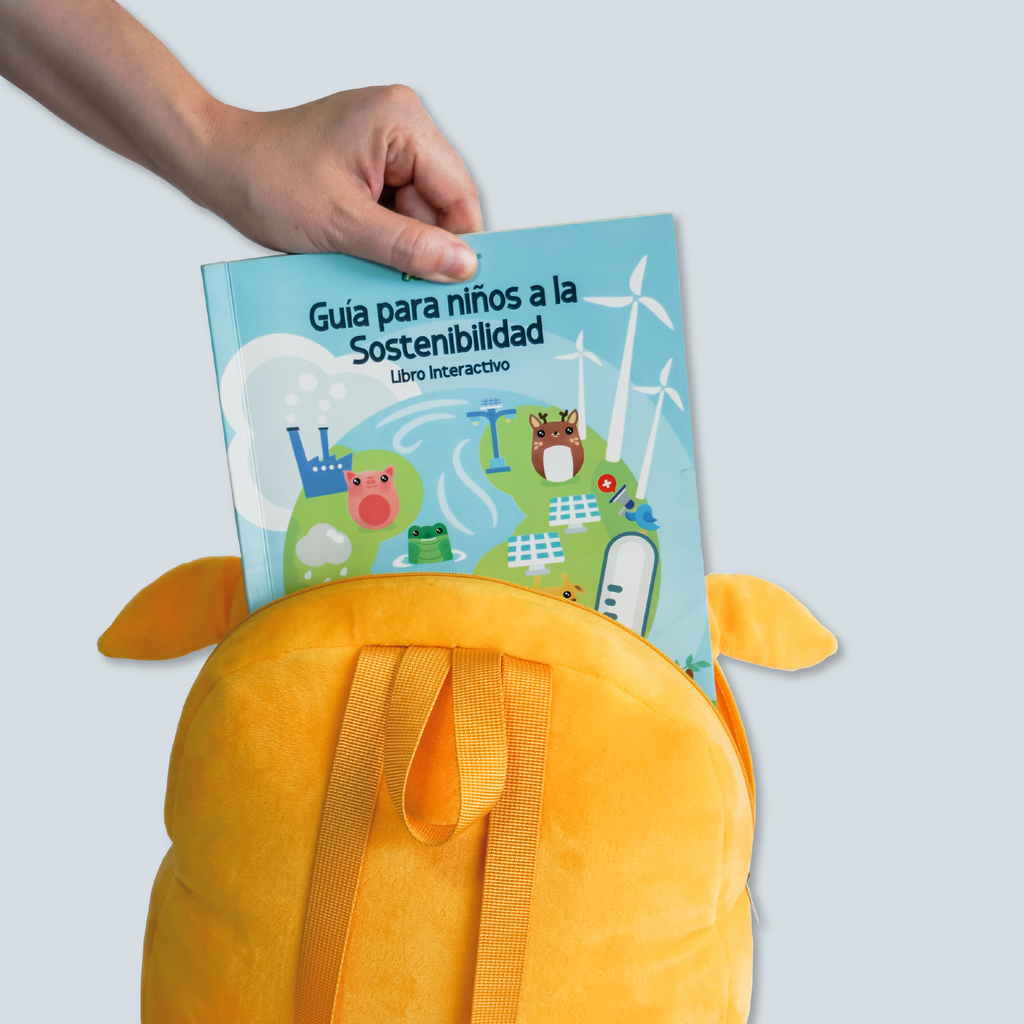 Cojín Mochila de peluche Giffi
